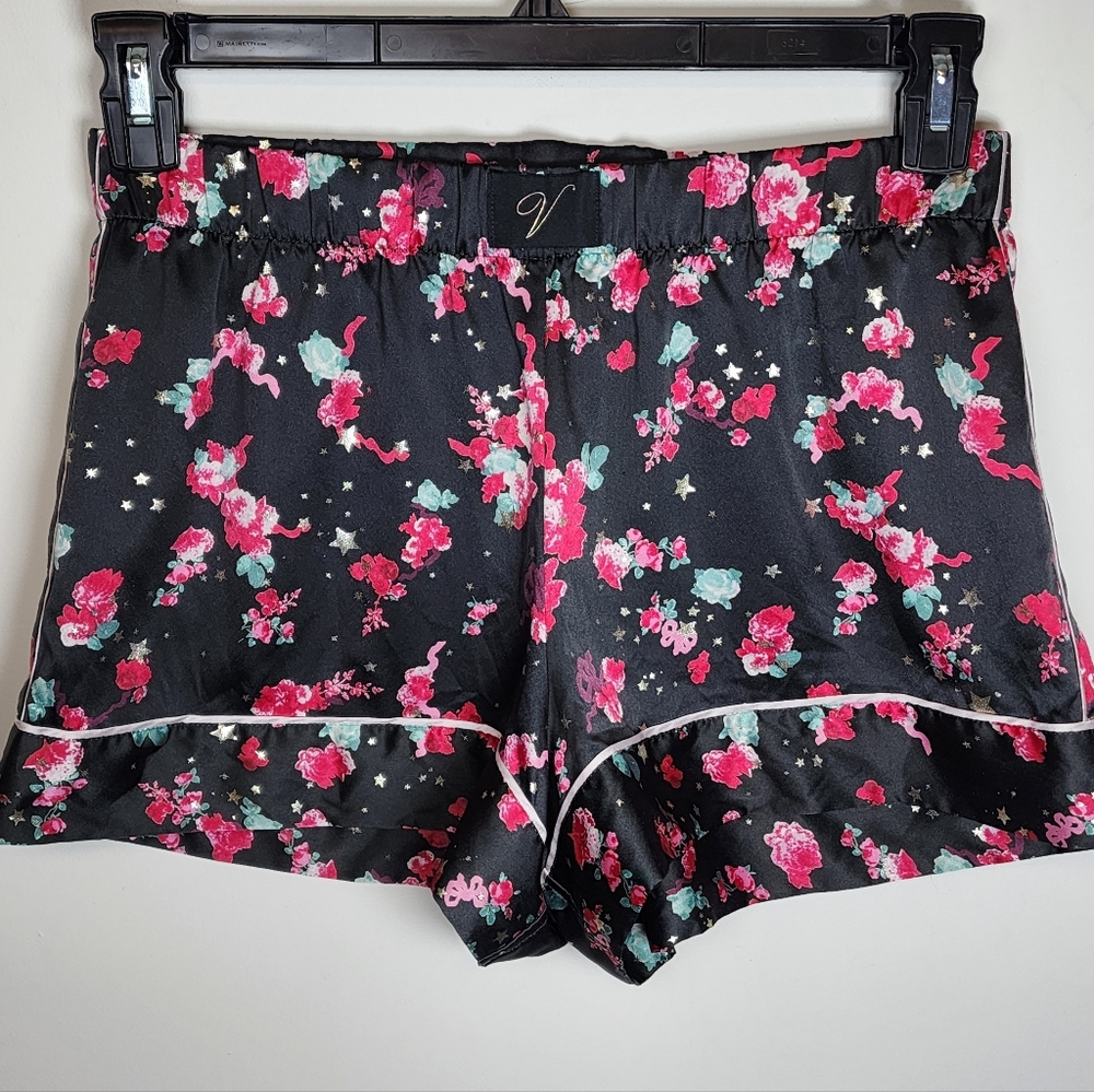 Victoria's Secret VS Signature Satin Sleep Shorts Pajamas Small